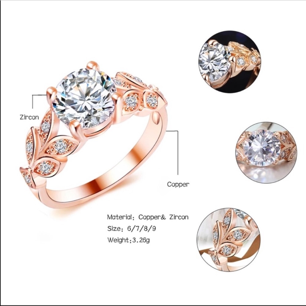 NWT Rose Gold ring - Picture 2 of 3